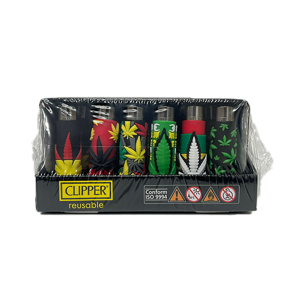 30 Clipper Reusable CP21R Pop Covers Flint Weed Mix Lighters - FCB5T007UKH | Clipper | Hall of Vape |  | Smoking Products