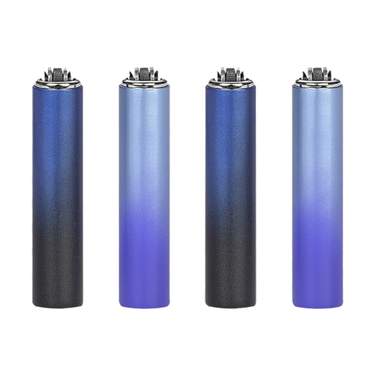 30 Clipper FCP22RH Classic Micro Blue Gradient Shiny Lighters | Clipper | Hall of Vape |  | Smoking Products