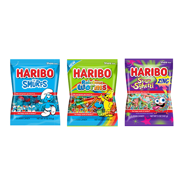 USA Haribo Share Bags - Past Best Before date | Haribo | Hall of Vape |  | American Confectionary