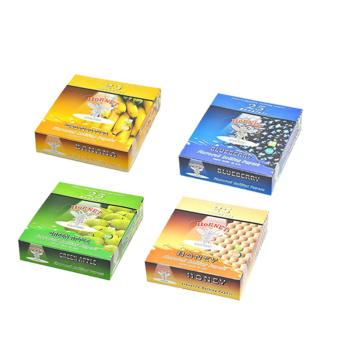 25 Hornet Flavoured King Size Rolling Paper - 12 Flavours | Hornet | Hall of Vape |  | Smoking Products