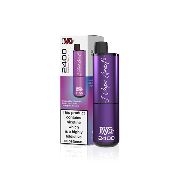 20mg I VG 2400 Disposable Vapes 2400 Puffs