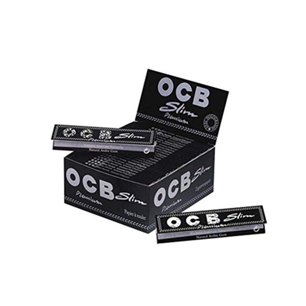 50 OCB Premium King Size Slim Rolling Papers | OCB | Hall of Vape |  | Smoking Products