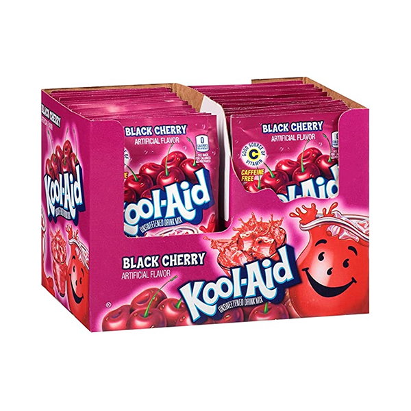 USA Kool-Aid Unsweetened Drink Mix - 48 Packets - Past / Best Before date