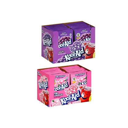 USA Kool-Aid Unsweetened Drink Mix - 48 Packets - Past / Best Before date