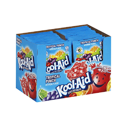 USA Kool-Aid Unsweetened Drink Mix - 48 Packets - Past / Best Before date