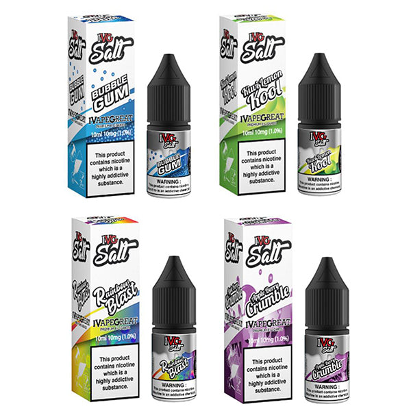 New! I VG Salt 10mg 10ml Nic Salt (50VG/50PG) | I VG | Hall of Vape |  | Vaping Products