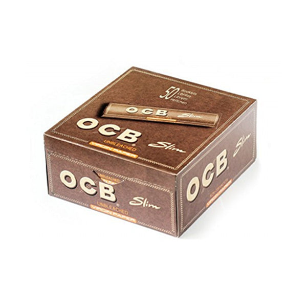 50 OCB Virgin King Size Unbleached Rolling Papers | OCB | Hall of Vape |  | Smoking Products