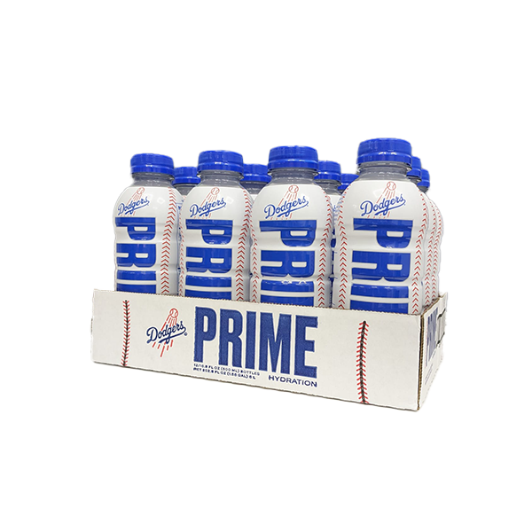 PRIME Hydration USA Dodgers Limited Edition Sports Drink 500ml | Prime | Hall of Vape |  | American Confectionary