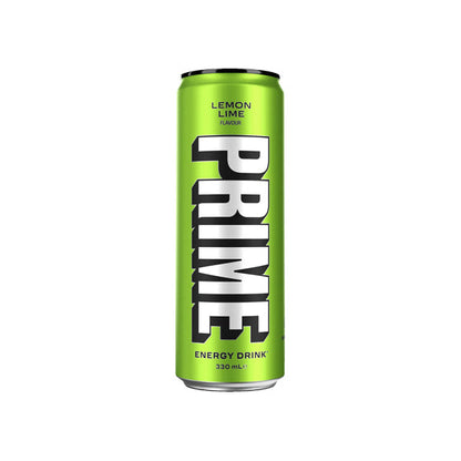 PRIME Energy USA Lemon Lime Drink Can 355ml - Best Before date | Prime | Hall of Vape |  | American Confectionary