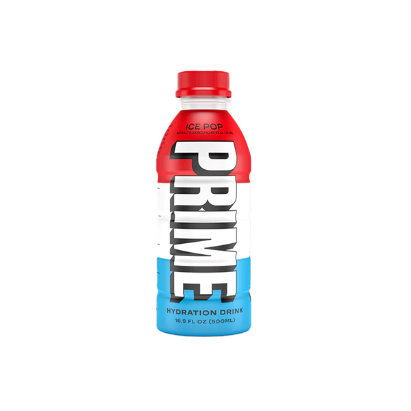 PRIME Hydration USA Ice Pop Sports Drink 500ml- Past Best Before date | Prime | Hall of Vape |  | American Confectionary