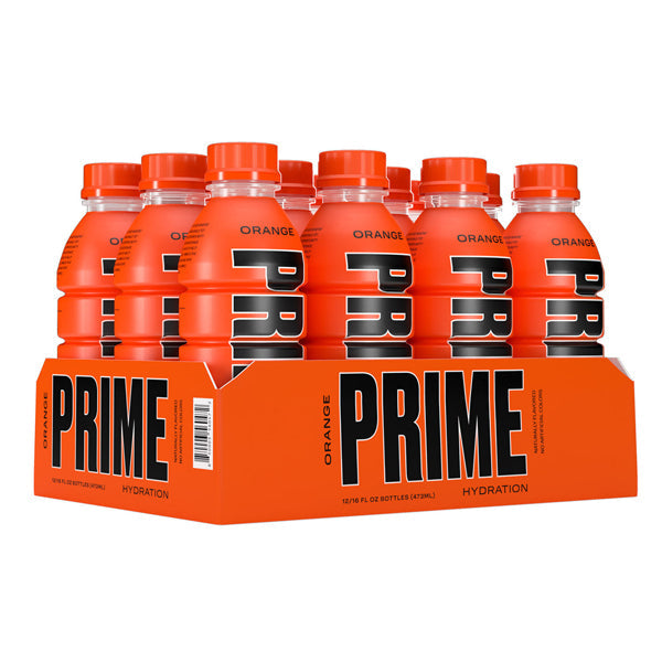 PRIME Hydration USA Orange Sports Drink 500ml - Past Best Before Date | Prime | Hall of Vape |  | American Confectionary