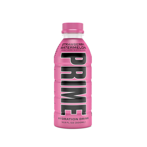 PRIME Hydration USA Strawberry Watermelon Sports Drink 500ml - Past Best Before Date | Prime | Hall of Vape |  | American Confectionary