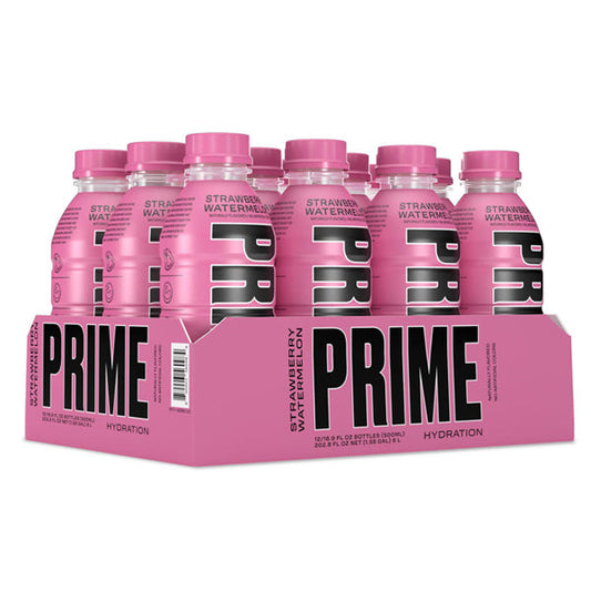 PRIME Hydration USA Strawberry Watermelon Sports Drink 500ml - Past Best Before Date | Prime | Hall of Vape |  | American Confectionary