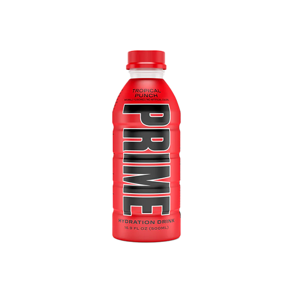 PRIME Hydration USA Tropical Punch Sports Drink 500ml - Past Best Before date | Prime | Hall of Vape |  | American Confectionary