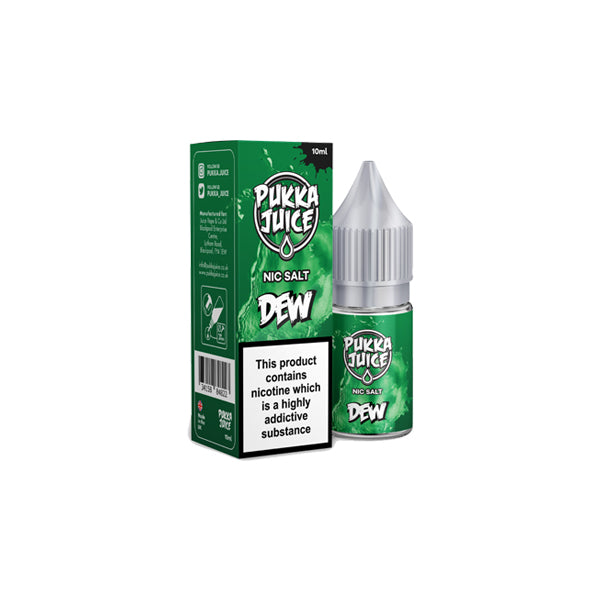 20MG Pukka Juice 10ML Flavoured Nic Salt (50VG/50PG) | Pukka Juice | Hall of Vape |  | Vaping Products