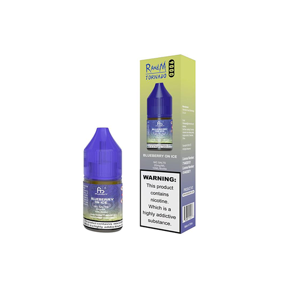 20mg RandM 9000 Tornado Nic Salts (50VG/50PG) | RandM | Hall of Vape |  | Vaping Products