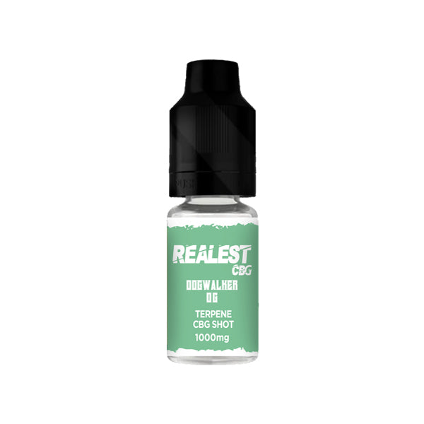 Realest CBD 1000mg Terpene Infused CBG Booster Shot 10ml (BUY 1 GET 1 FREE) | Realest CBD | Hall of Vape |  | Vaping Products