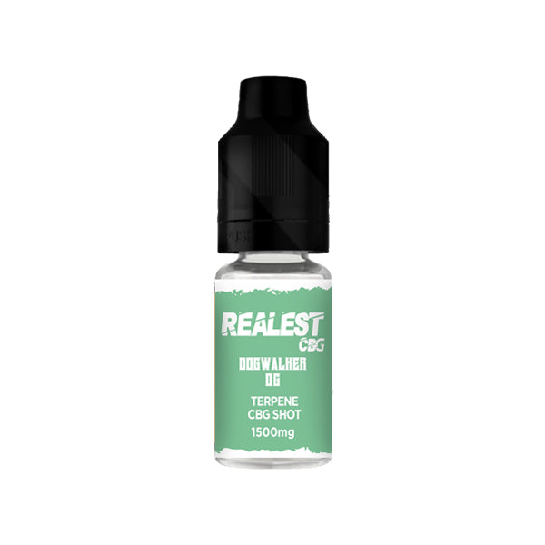 Realest CBD 1500mg Terpene Infused CBG Booster Shot 10ml (BUY 1 GET 1 FREE) | Realest CBD | Hall of Vape |  | Vaping Products