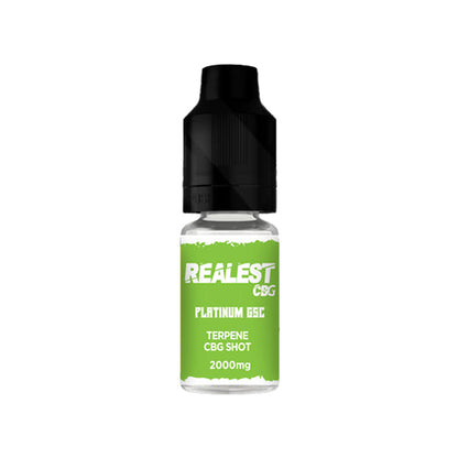 Realest CBD 2000mg Terpene Infused CBG Booster Shot 10ml (BUY 1 GET 1 FREE) | Realest CBD | Hall of Vape |  | Vaping Products