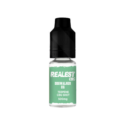 Realest CBD 500mg Terpene Infused CBG Booster Shot 10ml (BUY 1 GET 1 FREE) | Realest CBD | Hall of Vape |  | Vaping Products