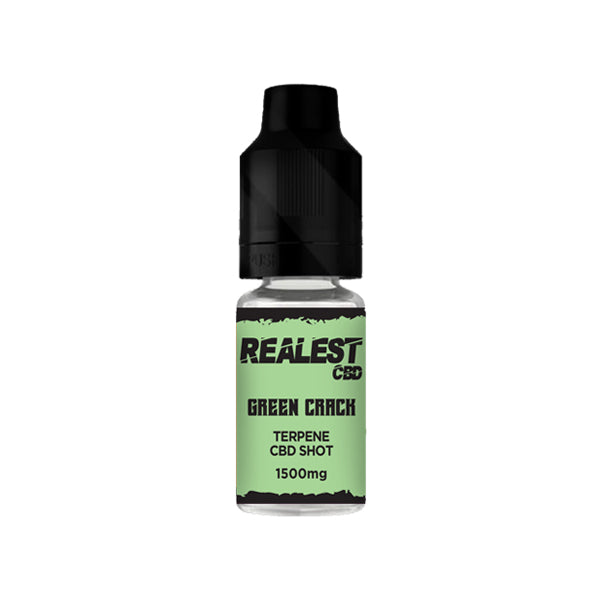 Realest CBD 1500mg Terpene Infused CBD Booster Shot 10ml (BUY 1 GET 1 FREE) | Realest CBD | Hall of Vape |  | Vaping Products