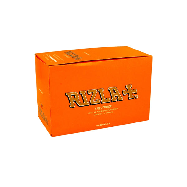 100 Liquorice Regular Rizla Rolling Papers | Rizla | Hall of Vape |  | Smoking Products