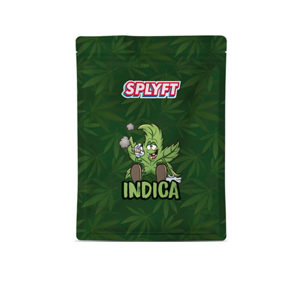 SPLYFT Original Mylar Zip Bag 3.5g - Indica (BUY 1 GET 1 FREE) | SPLYFT | Hall of Vape |  | Smoking Products