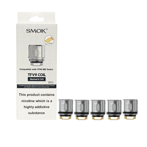 Smok TFV9 Replacement Mesh Coil 0.15ohms | Smok | Hall of Vape |  | Vaping Products