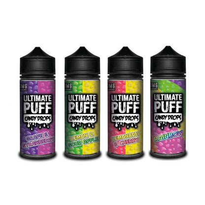 Ultimate Puff Candy Drops 0mg 100ml Shortfill (70VG/30PG) | Ultimate Puff | Hall of Vape |  | Vaping Products