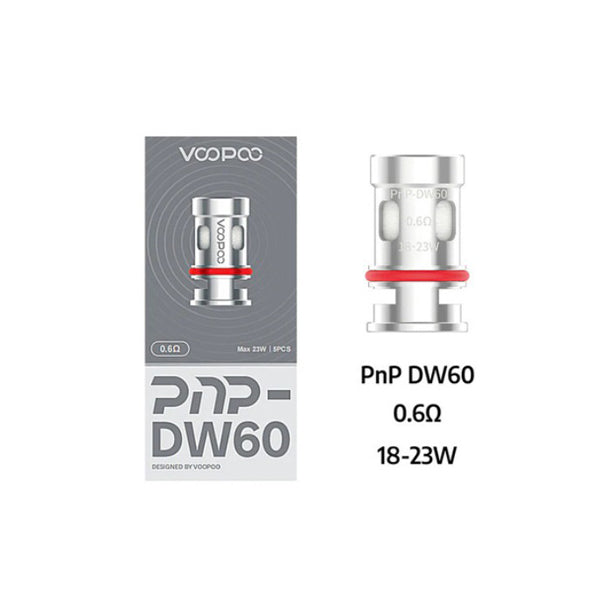 Voopoo PNP DW60 Replacement Coils 0.6Ω | Voopoo | Hall of Vape |  | Vaping Products