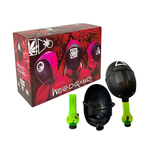 Weed Game Acrylic Mask Bong - GS1151 (WG-011) | Weed Game | Hall of Vape |  | Smoking Products