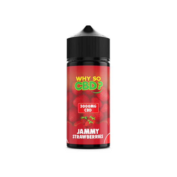 Why So CBD? 3000mg Full Spectrum CBD E-liquid 120ml