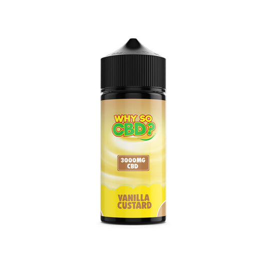 Why So CBD? 3000mg Full Spectrum CBD E-liquid 120ml | Why So CBD | Hall of Vape |  | CBD Products