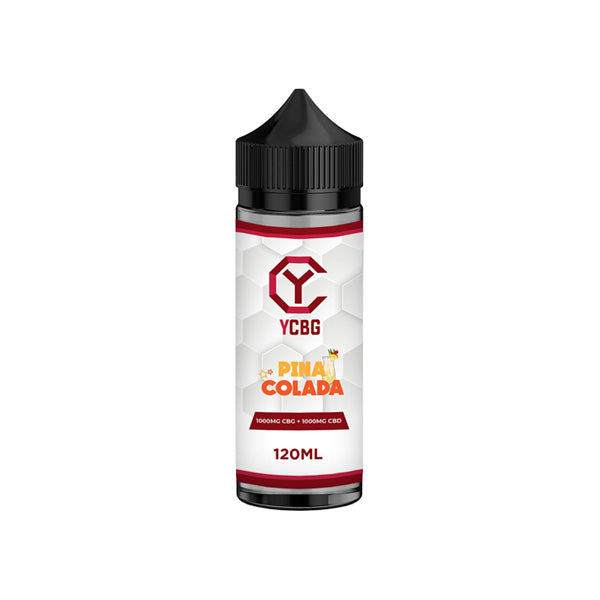 yCBG 1000mg CBD + 1000mg CBG E-liquid 120ml (BUY 1 GET 1 FREE) | YCBG | Hall of Vape |  | Vaping Products