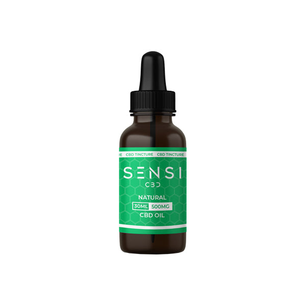 Sensi CBD 500mg CBD Broad-Spectrum Tincture Oil 30ml (BUY 1 GET 1 FREE)