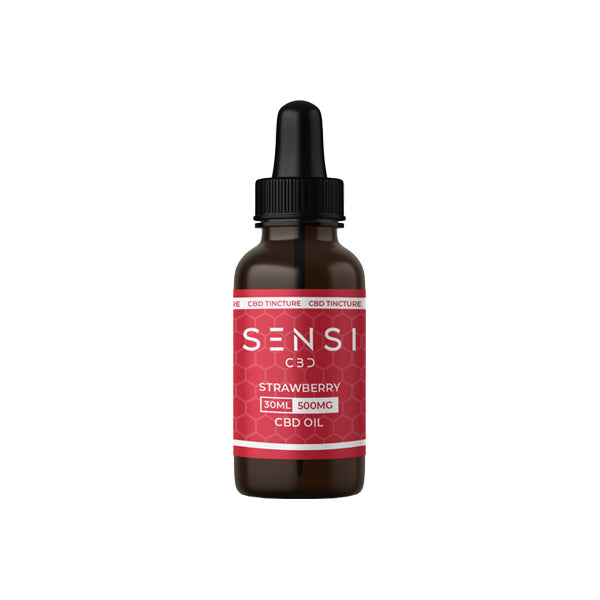 Sensi CBD 500mg CBD Broad-Spectrum Tincture Oil 30ml (BUY 1 GET 1 FREE) | Sensi CBD | Hall of Vape |  | CBD Products