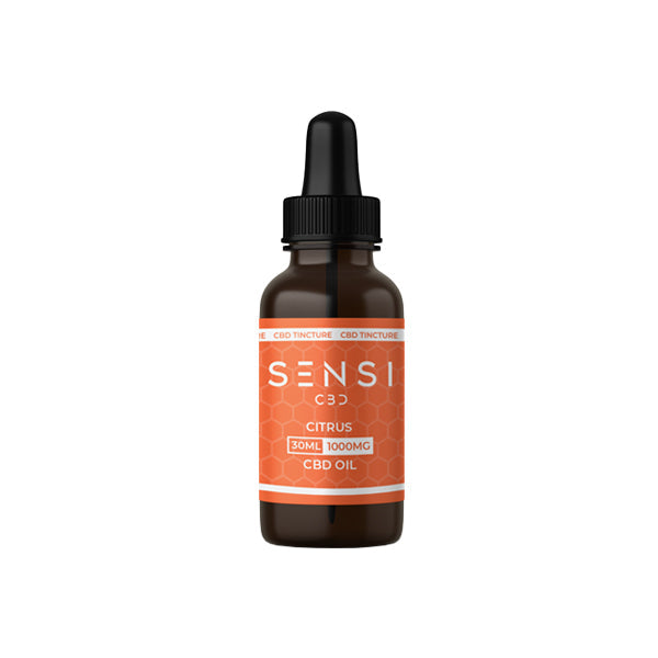 Sensi CBD 1000mg CBD Broad-Spectrum Tincture Oil 30ml (BUY 1 GET 1 FREE) | Sensi CBD | Hall of Vape |  | CBD Products