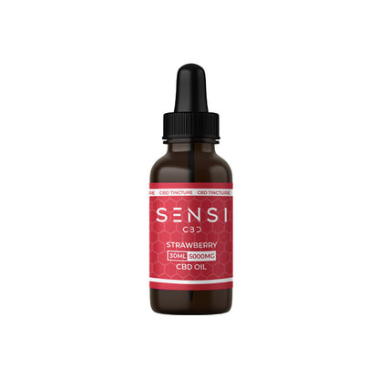 Sensi CBD 5000mg CBD Broad-Spectrum Tincture Oil 30ml (BUY 1 GET 1 FREE) | Sensi CBD | Hall of Vape |  | CBD Products