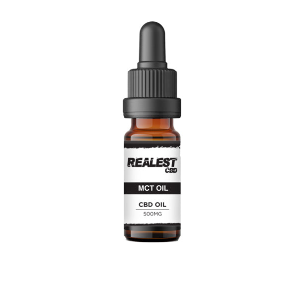 Realest CBD 500mg Broad Spectrum CBD 10ml MCT Oil (BUY 1 GET 1 FREE) | Realest CBD | Hall of Vape |  | CBD Products