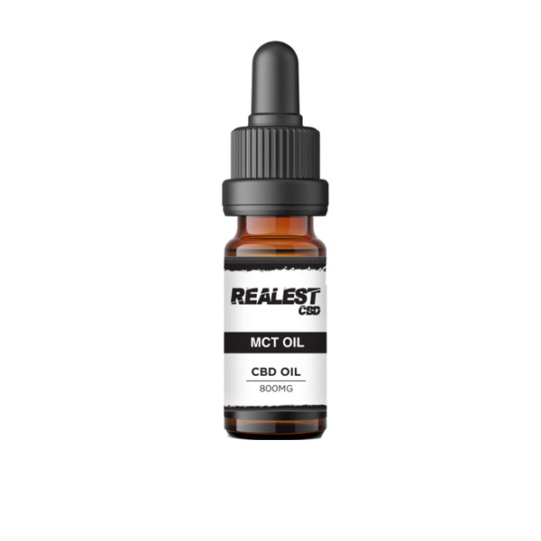 Realest CBD 800mg Broad Spectrum CBD 10ml MCT Oil (BUY 1 GET 1 FREE) | Realest CBD | Hall of Vape |  | CBD Products