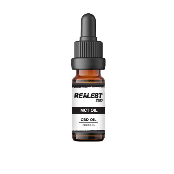 Realest CBD 2000mg Broad Spectrum CBD 10ml MCT Oil (BUY 1 GET 1 FREE) | Realest CBD | Hall of Vape |  | CBD Products