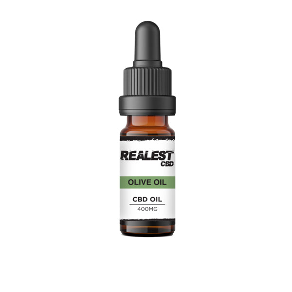 Realest CBD 400mg Broad Spectrum CBD 10ml Olive Oil (BUY 1 GET 1 FREE) | Realest CBD | Hall of Vape |  | CBD Products