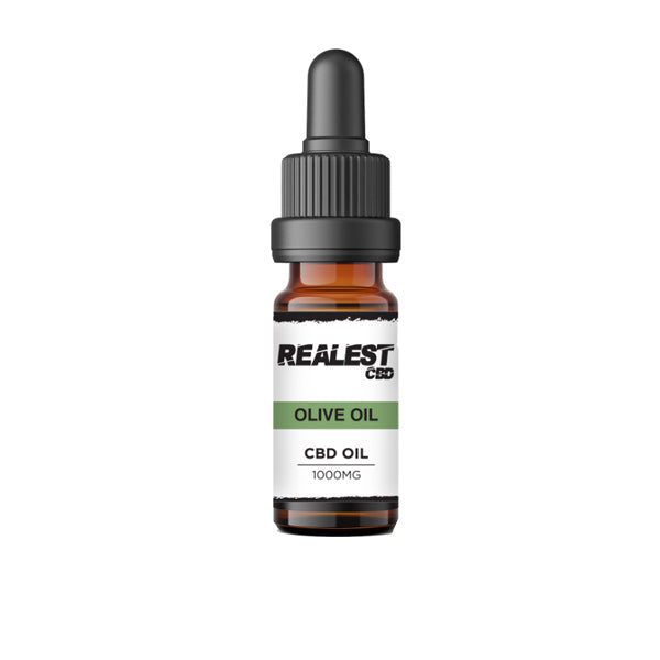 Realest CBD 1000mg Broad-Spectrum CBD 10ml Olive Oil (BUY 1 GET 1 FREE) | Realest CBD | Hall of Vape |  | CBD Products