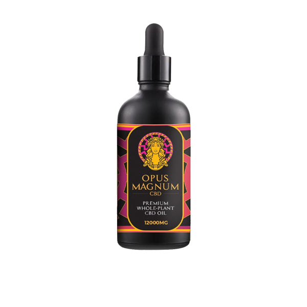 Opus Magnum High Potent 12000mg Full Spectrum CBD Oil 50ml (BUY 1 GET 1 FREE) | Opus Magnum | Hall of Vape |  | CBD Products