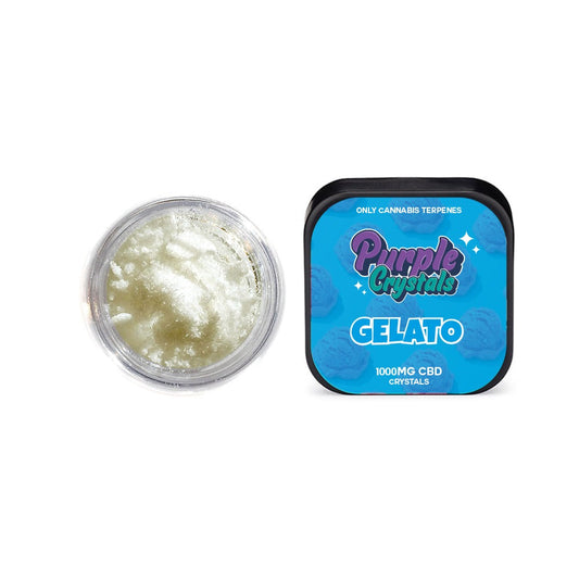 Purple Crystals by Purple Dank 1000mg CBD Crystals - Gelato (BUY 1 GET 1 FREE) | Purple Dank | Hall of Vape |  | CBD Products