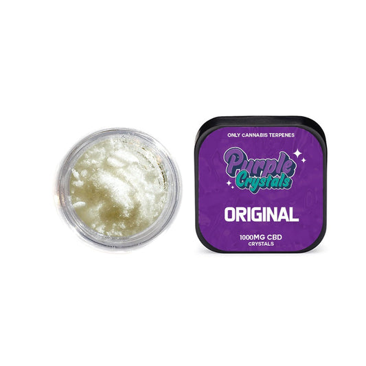 Purple Crystals by Purple Dank 1000mg CBD Crystals - Original Terpsolate (BUY 1 GET 1 FREE) | Purple Dank | Hall of Vape |  | CBD Products