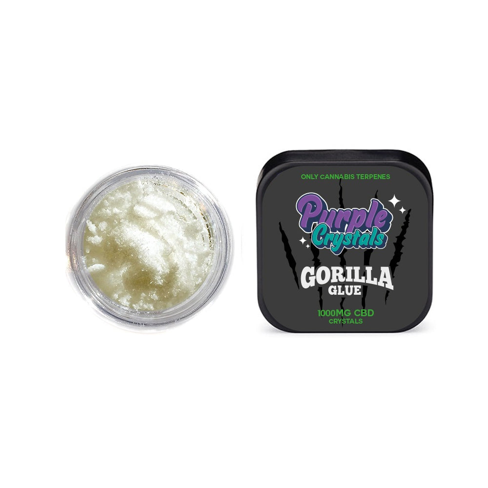 Purple Crystals by Purple Dank 1000mg CBD Crystals - Gorilla Glue (BUY 1 GET 1 FREE) | Purple Dank | Hall of Vape |  | CBD Products