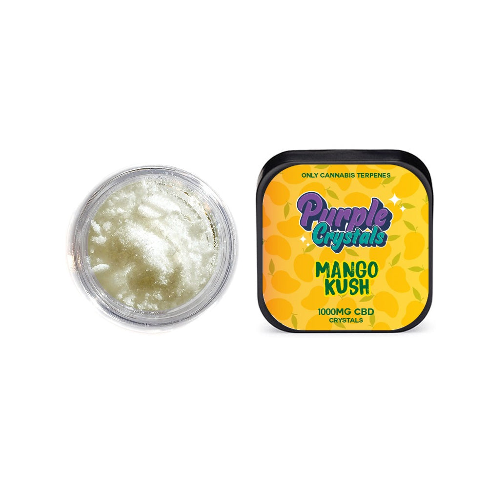 Purple Crystals by Purple Dank 1000mg CBD Crystals - Mango Kush (BUY 1 GET 1 FREE) | Purple Dank | Hall of Vape |  | CBD Products