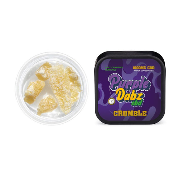 Purple Dabz by Purple Dank 1000mg CBD Crumble - Original (BUY 1 GET 1 FREE) | Purple Dank | Hall of Vape |  | CBD Products