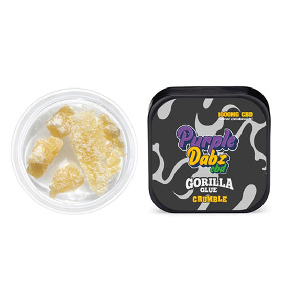 Purple Dabz by Purple Dank 1000mg CBD Crumble - Gorilla Glue (BUY 1 GET 1 FREE) | Purple Dank | Hall of Vape |  | CBD Products